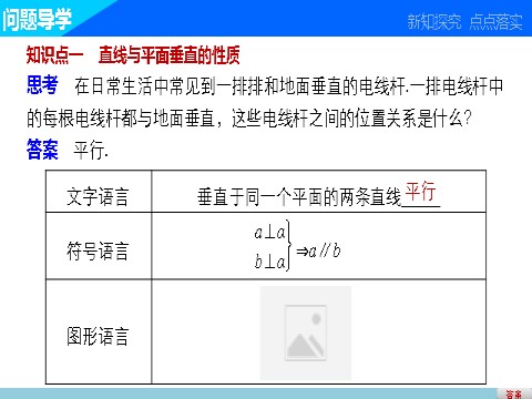 高中数学 必修二2.3.3~2.3.4 直线与平面垂直的性质 平面与平面垂直的性质第3页