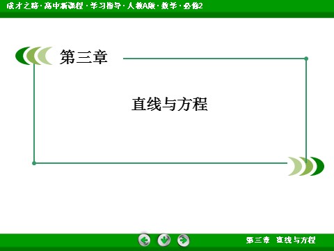 高中数学 必修二3-1-1 倾斜角与斜率第2页