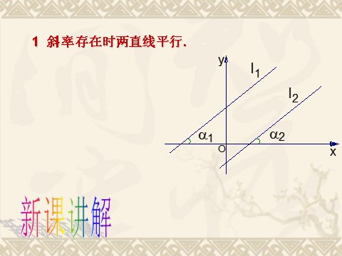 高中数学 必修二3.1.2《两条直线平行与垂直的判定》课件（新人教A版必修2）第2页