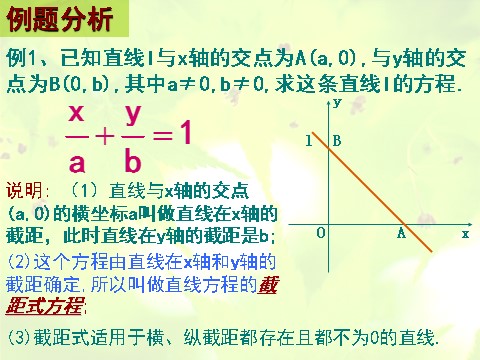 高中数学 必修二3.2.2《直线的两点式方程》课件（新人教A版必修2）第4页