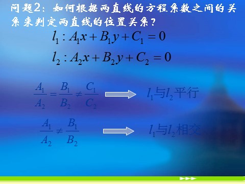 高中数学 必修二3.3.1《两直线的交点坐标》课件2（新人教A版必修2）第4页