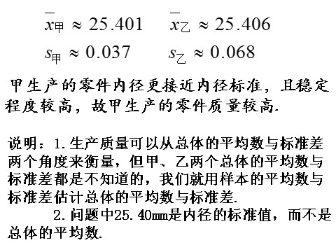 高中数学必修三2.2.2.2用样本的数字特征估计总体的数字特征（二）  第9页