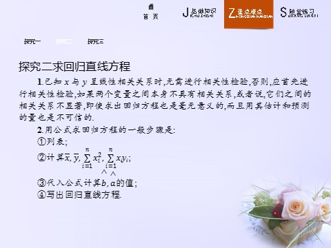 高中数学必修三 2.3 变量间的相关关系课件 新人教A版必修3第10页