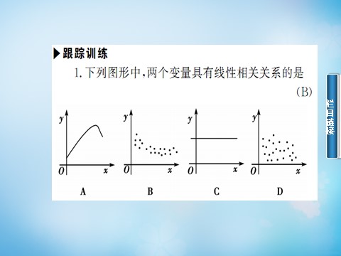 高中数学必修三2.3.1变量之间的相关关系及两个变量的线性相关课件 新人教A版必修3第6页