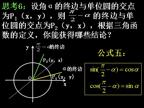 高中数学必修四1.3-2三角函数的诱导公式）第8页