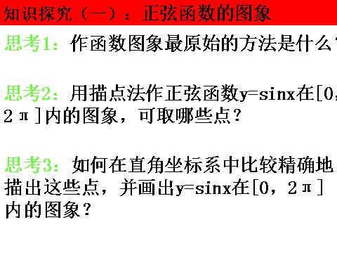 高中数学必修四1.4.1《正弦、余弦函数图象》课件（新人教A版必修4）第5页