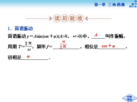 高中数学必修四函数y＝Asin(ωx＋φ)的图像与性质训练案知能提升第2课时第5页