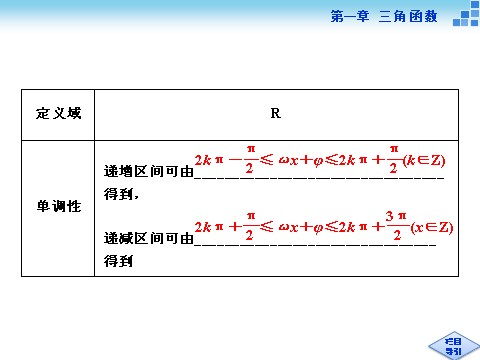 高中数学必修四函数y＝Asin(ωx＋φ)的图像与性质训练案知能提升第2课时第9页