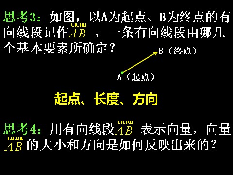 高中数学必修四2.1.1-2平面向量的背景及其基本概念）第9页