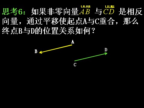 高中数学必修四2.1.3相等向量与共性向量）第9页