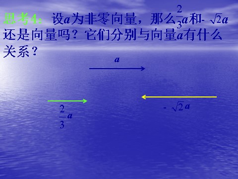 高中数学必修四2.2.3《向量数乘及几何意义》课件（新人教A版必修4）第5页