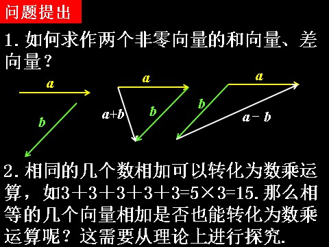 高中数学必修四2.2.3向量数乘运算及其几何意义）第2页