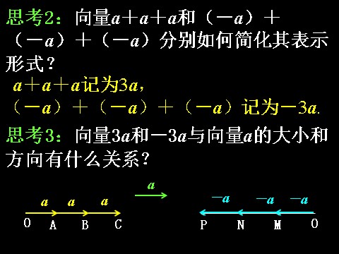 高中数学必修四2.2.3向量数乘运算及其几何意义）第4页