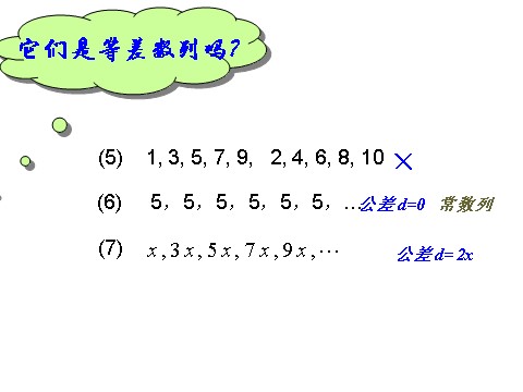 高中数学必修五2.2-1（1）《等差数列》（人教A版必修5）第6页