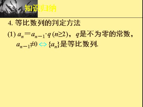 高中数学必修五等比数列复习第3页