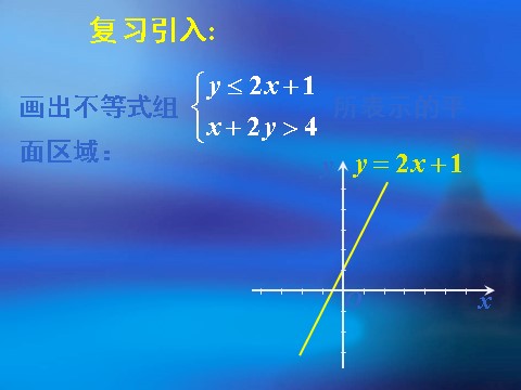 高中数学必修五3.3.1二元一次不等式（组）与平面区域第3页