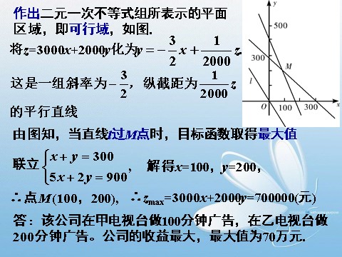 高中数学必修五3.3.2简单的线性规划(2)第5页