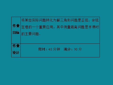 高中数学必修五40分钟课时作业：1-2-5第4页