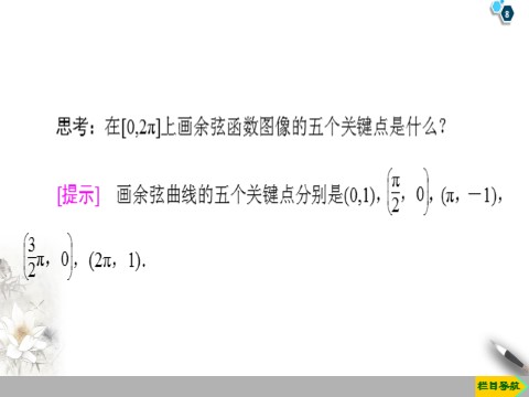 高中数学新B版必修三册7.3.3　余弦函数的性质与图像第8页