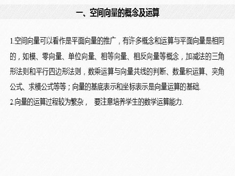 高中数学新A版选修一册第1章 章末复习第6页