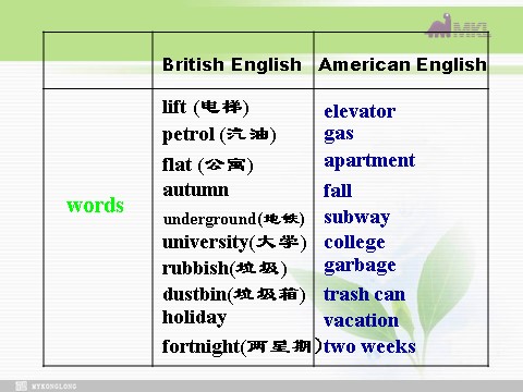 高中英语必修一（人教版）Unit 2 English around the world- Warming up and Reading I（新人教版必修1）第10页