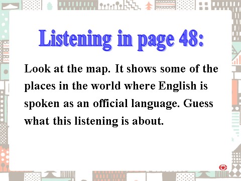 高中英语必修一（人教版）Unit 2 English around the world课件3第10页