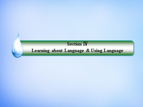 高中英语必修一（人教版）4.4Learning about Language & Using Language课件 新人教版必修1第2页