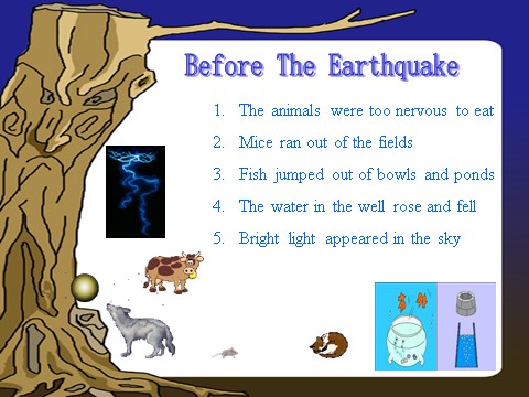 高中英语必修一（人教版）Unit 4 Earthquakes- Warming up（新人教版必修1）第5页