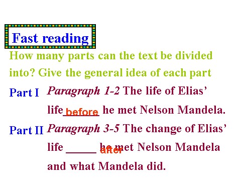 高中英语必修一（人教版）Unit 5 Nelson Mandela-a modern hero全单元课件第7页