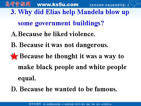 高中英语必修一（人教版）Unit 5_Nelson_Mandela-a_modern_hero-pre-reading_reading_comprehending_languagepoints课件第10页