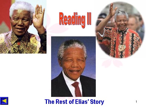 高中英语必修一（人教版）Unit 5 Nelson Mandela-Reading II[课件]第1页