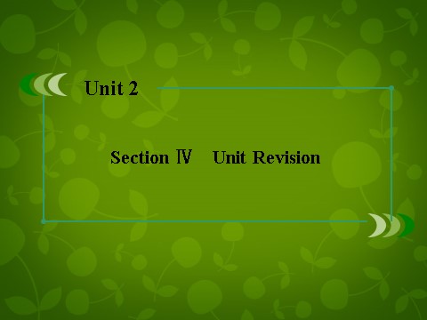 高中英语必修二（人教版）高中英语 unit2 section4 unit Revision课件 新人教版必修2第3页