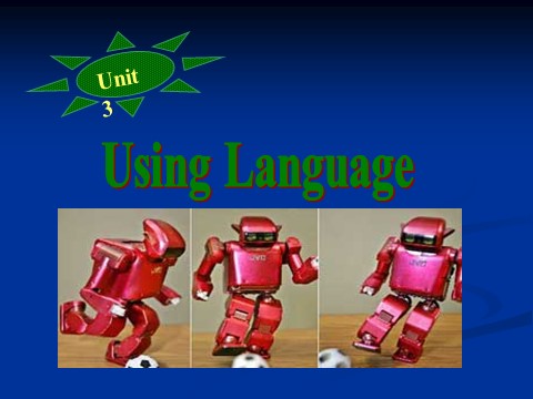 高中英语必修二（人教版）Using language第1页