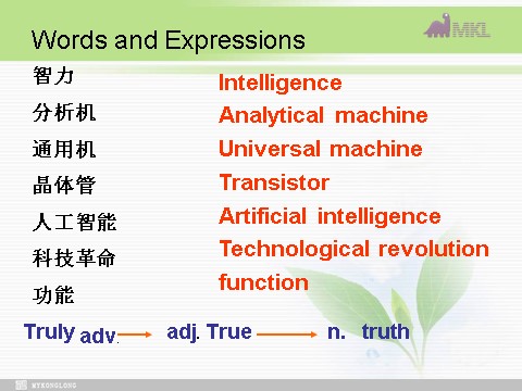 高中英语必修二（人教版）必修二 3.4《unit3 computer_period 3 language points》第4页