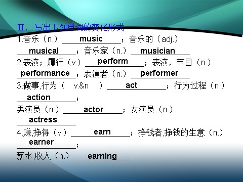 高中英语必修二（人教版）高中英语（人教版）必修二课件：Unit 5 Music（考点要求+自主学习+写作步步高，共47张PPT）第4页