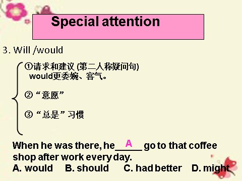 高中英语必修三（人教版）高中英语 Unit 1 Festivals around the world Grammar课件 新人教版必修3第8页