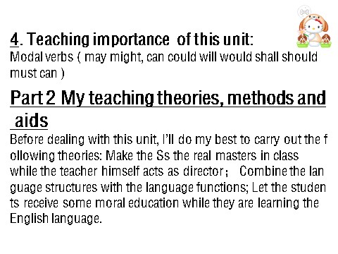 高中英语必修三（人教版）新人教必修三 Unit 1 teaching plan说课课件第4页