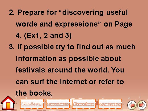 高中英语必修三（人教版）高中英语《Unit 1 Festivals around the world》period 2课件 新人教版必修3第3页