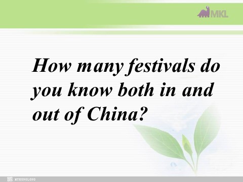 高中英语必修三（人教版）必修三 1.1《 Unit 1 Festivals around the world》 warming up第2页