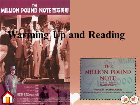 高中英语必修三（人教版）高中英语《Unit 3 The Million Pound Bank-Note》period 1课件 新人教版必修3第10页