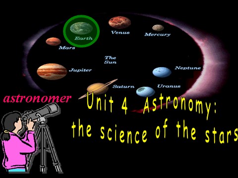 高中英语必修三（人教版）Unit 4 Astronomy-Reading[阅读课件]第1页