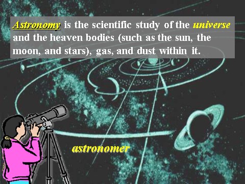 高中英语必修三（人教版）必修3 Unit4 Astronomy the science of the stars[全套课件]第4页