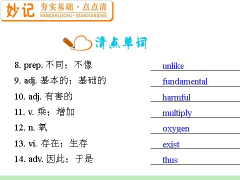 高中英语必修三（人教版）高中英语复习PPT课件：M3_Unit_4　Astronomy_the_science_of_the_stars_第7页