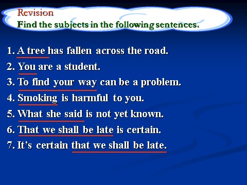 高中英语必修三（人教版）人教新课标必修三 Unit 4 Astronomy-Grammar[主语从句教学课件]第3页