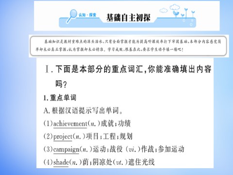 高中英语必修四（人教版）高中英语 Unit1 Women of achievement Warming Up & Reading课件 新人教版必修4第2页