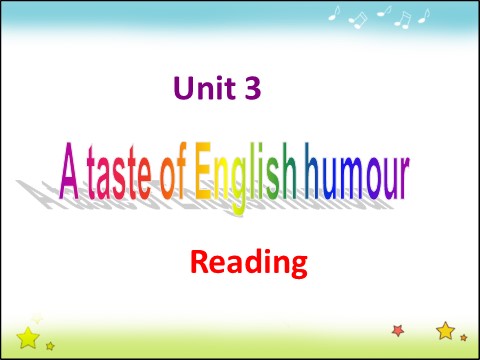 高中英语必修四（人教版）高中英语人教版课件 必修4 Unit 3 Period 1 Reading第1页