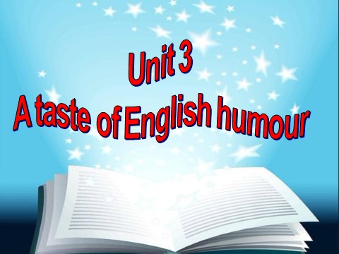 高中英语必修四（人教版）Unit 3 A taste of English humour Language points第2页