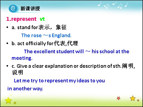 高中英语必修四（人教版）高中英语人教版必修四课件：Unit 4 Period 2 Vocabulary 第5页