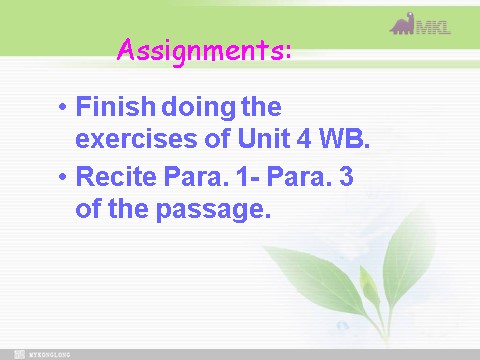 高中英语必修四（人教版）高一英语必修4 Unit 4 Body Language P-3第8页