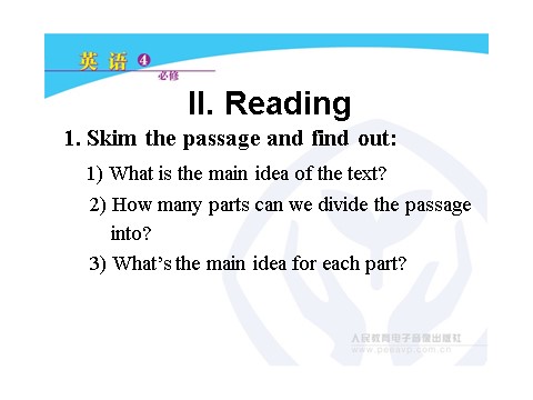 高中英语必修四（人教版）Unit 4 Body language Reading第6页